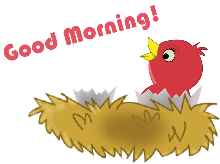 morning clipart friday animated