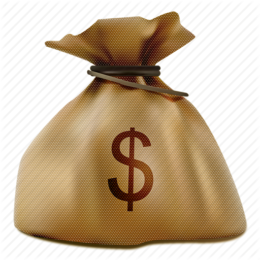 Everything rich man needs. Money bags png