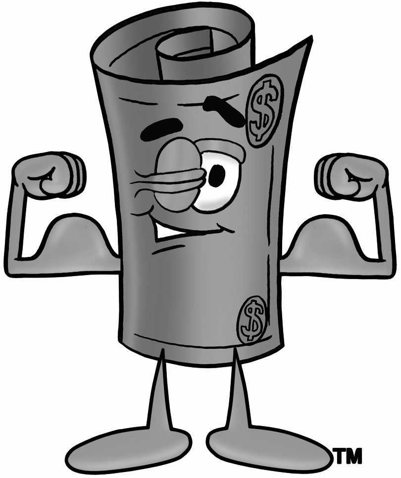 Money clipart person. With clip art panda