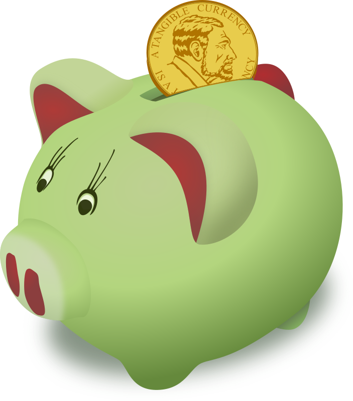 Money clipart savings. Saving up medium image