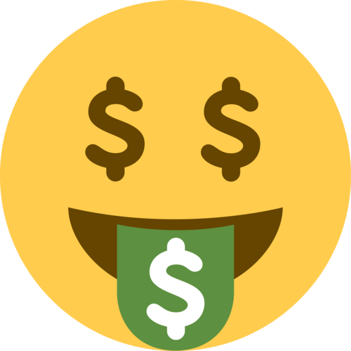 Money emoji png.  twitter twemoji