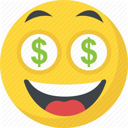 Smiley by vectors market. Money face emoji png