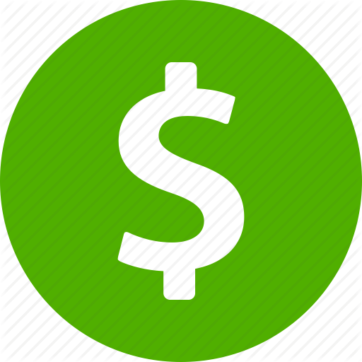Money sign icon png. Social messaging ui color