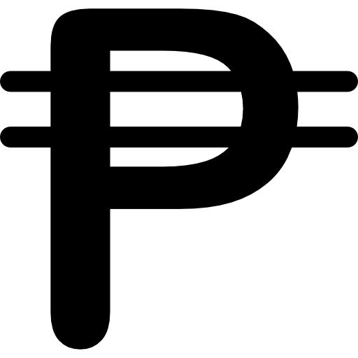 Philippines peso currency symbol. Money symbols png