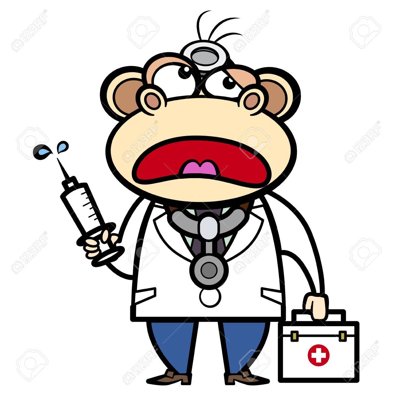 monkey clipart doctor