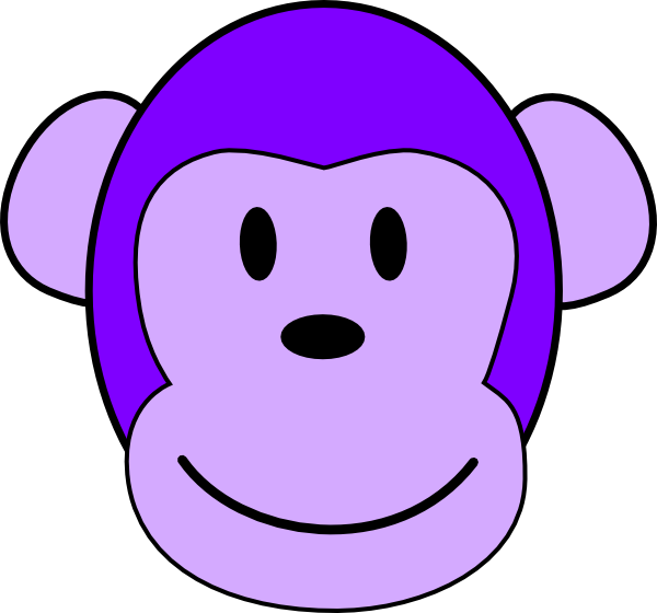 monkey clipart foot