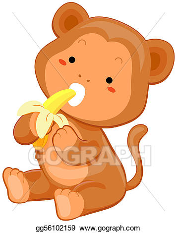 monkey clipart tooth