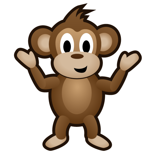 monkeys clipart character