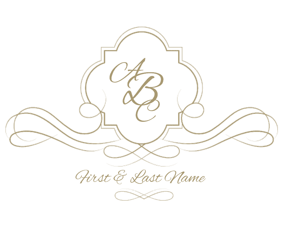 Free customizable frames and. Monogram frame png