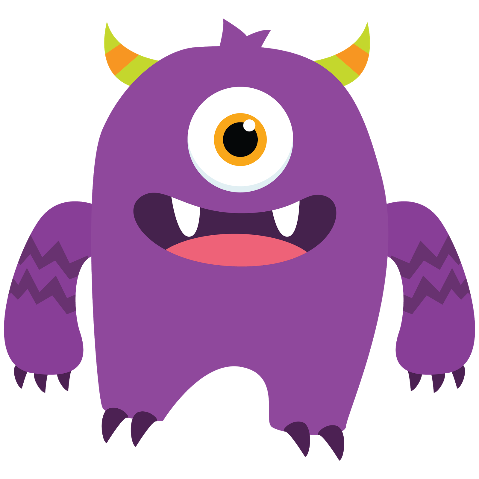 Valentine clipart monsters. Monster free images cute
