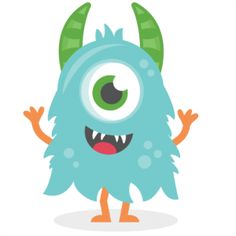 Cute images free download. Monster clipart adorable