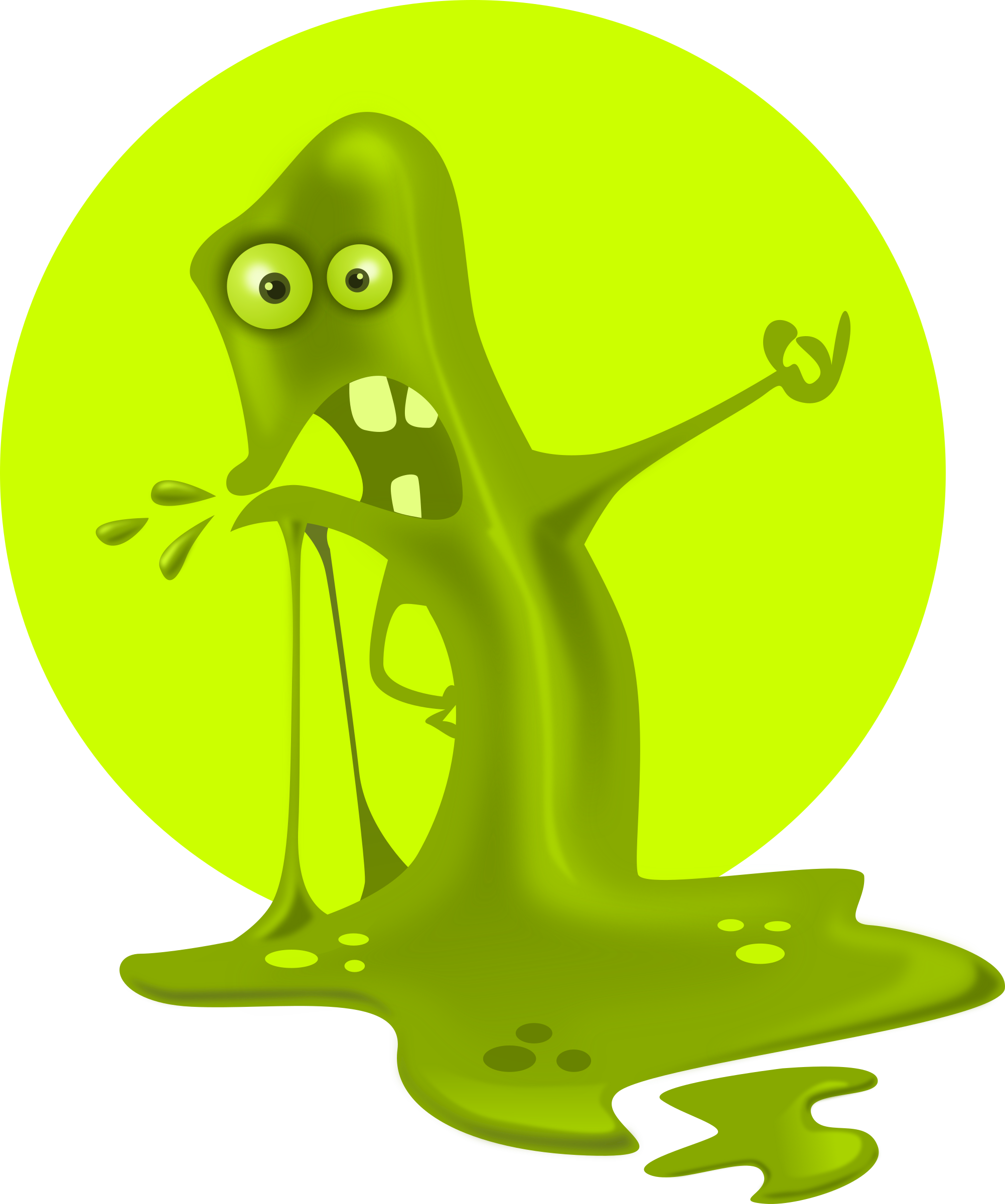 Monster clipart blob. The big image png