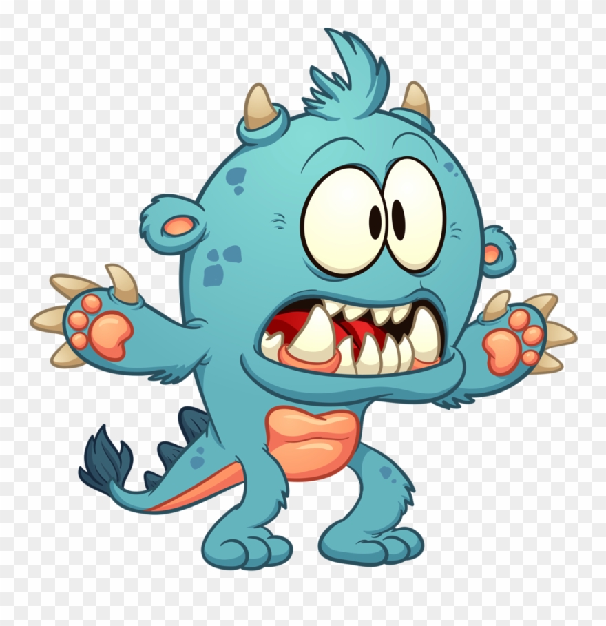 Robots snail mail monsters. Monster clipart cartoon