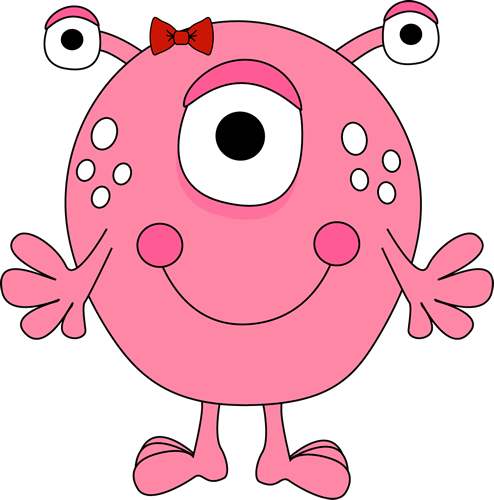 monster clipart cartoon