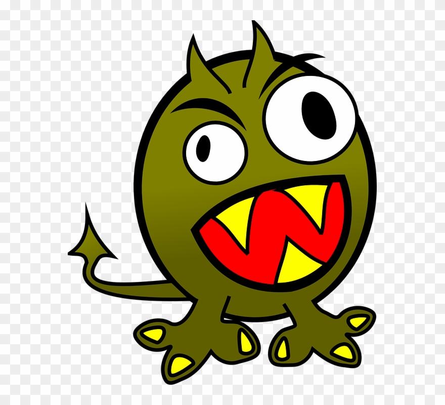 Yellow png . Monster clipart creature