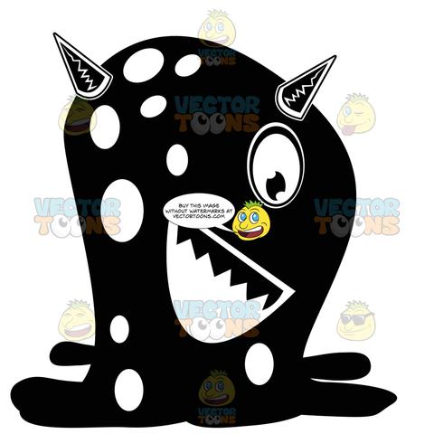Royalty free images tagged. Monster clipart one tooth