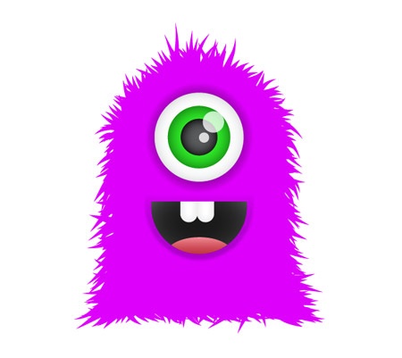 Little wikiclipart . Monster clipart one tooth