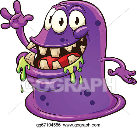 monster clipart purple monster
