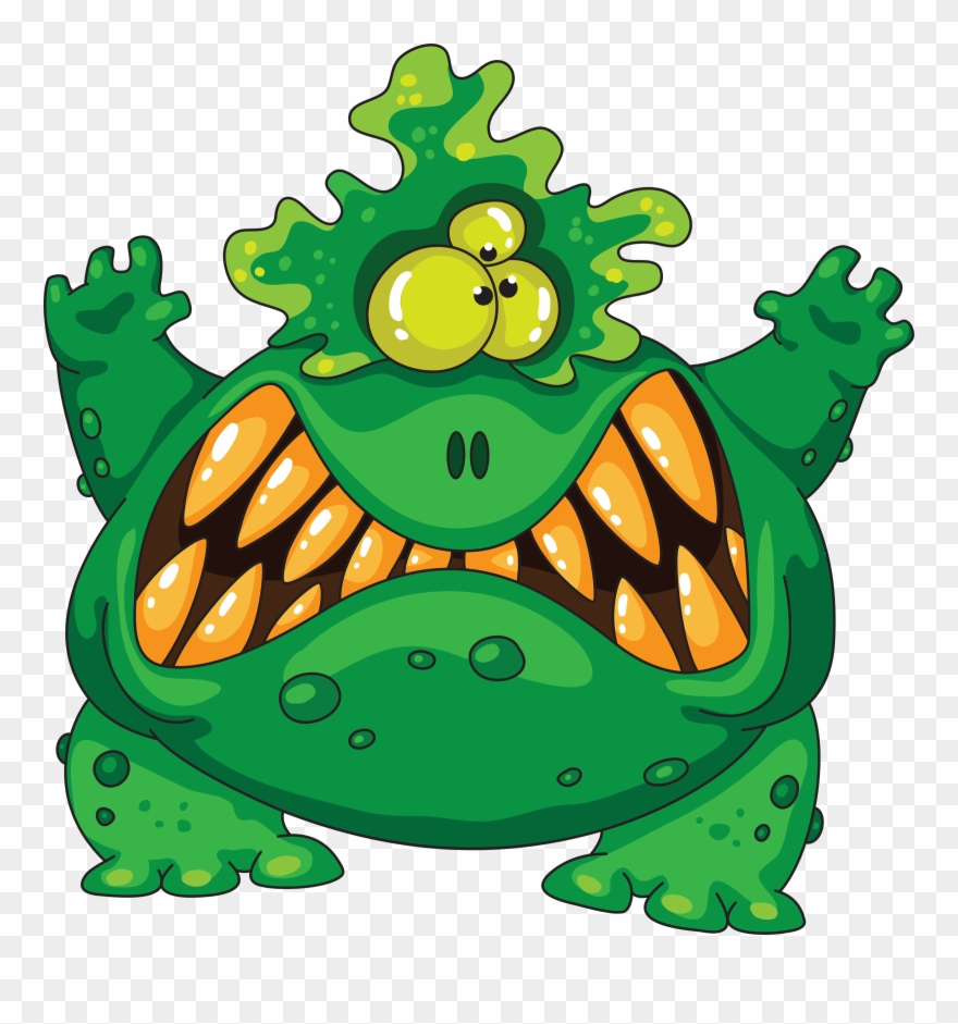 monster clipart scary