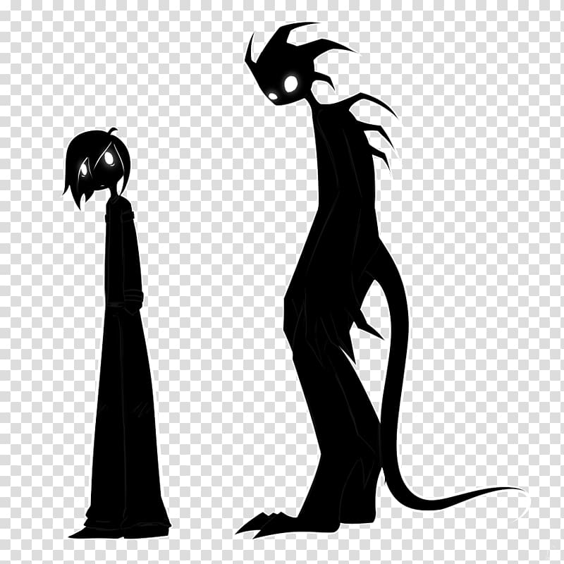 monster clipart shadow