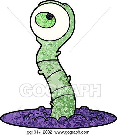 Monster clipart swamp monster. Vector art cartoon alien