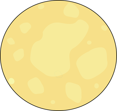 moon clipart kid png