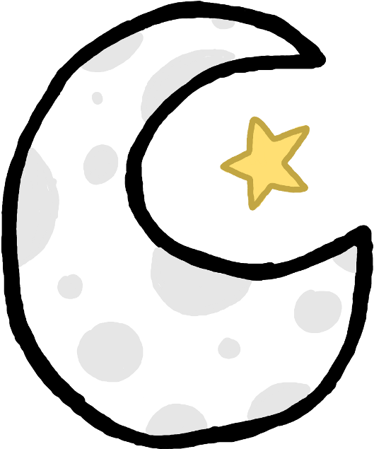 moon clipart luna