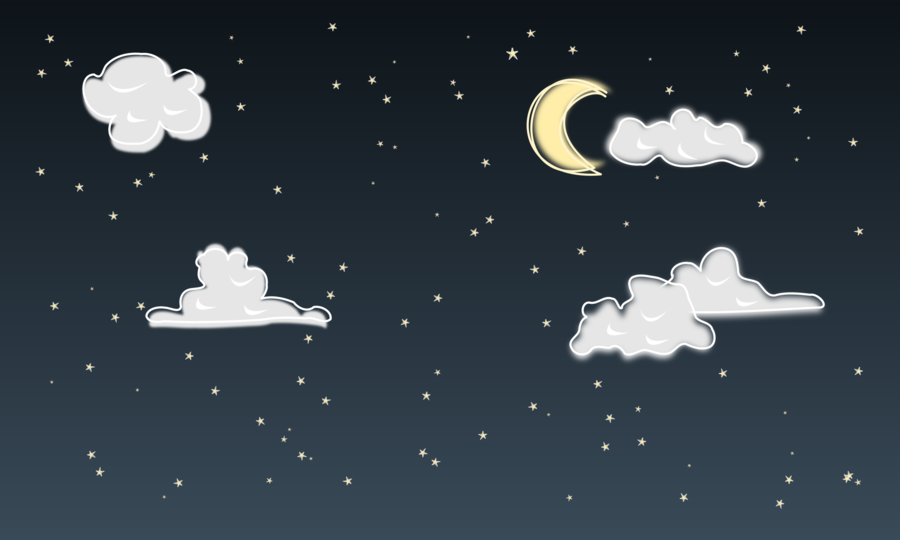 moon clipart sky clipart