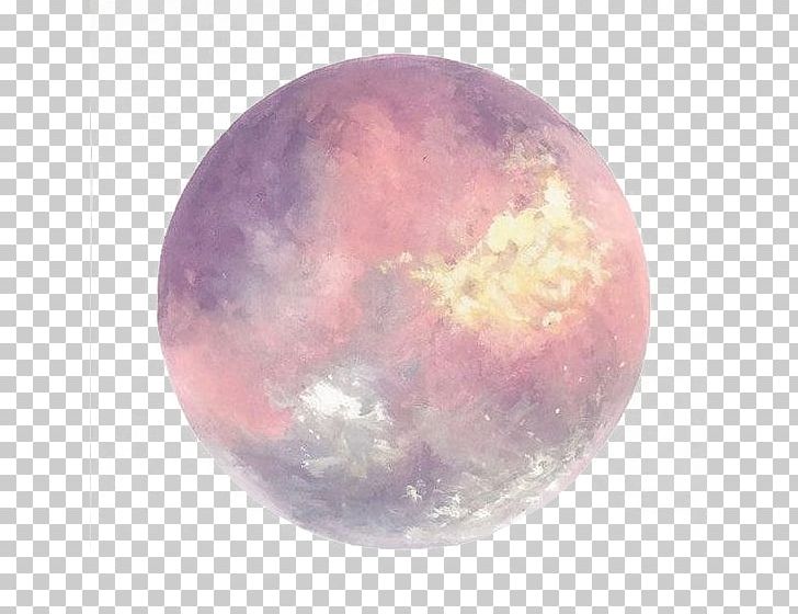Full painting art png. Moon clipart watercolor