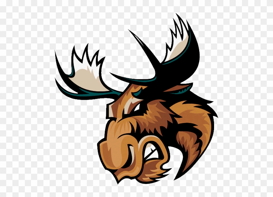 moose clipart angry
