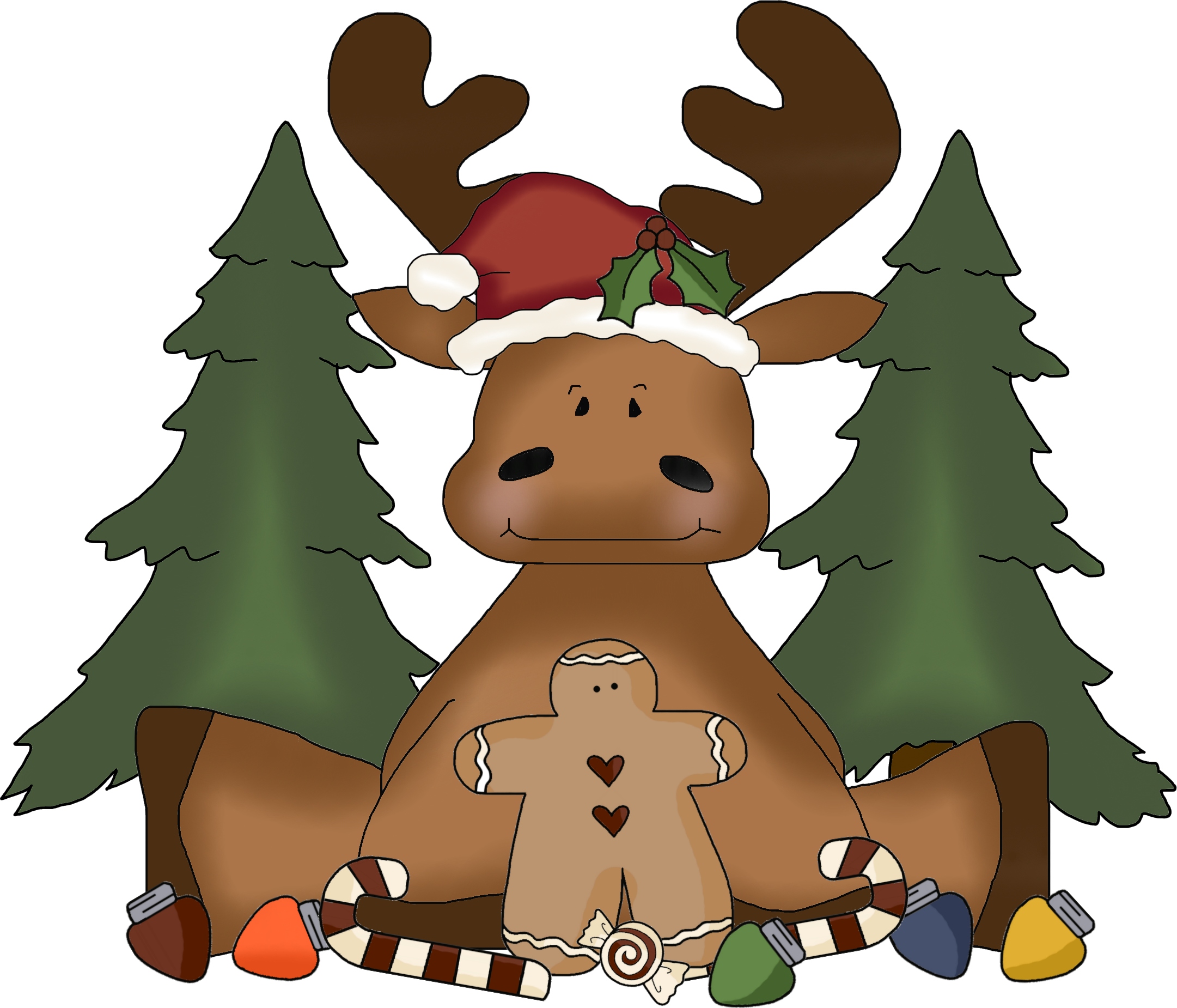moose clipart country
