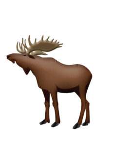 moose clipart emoji