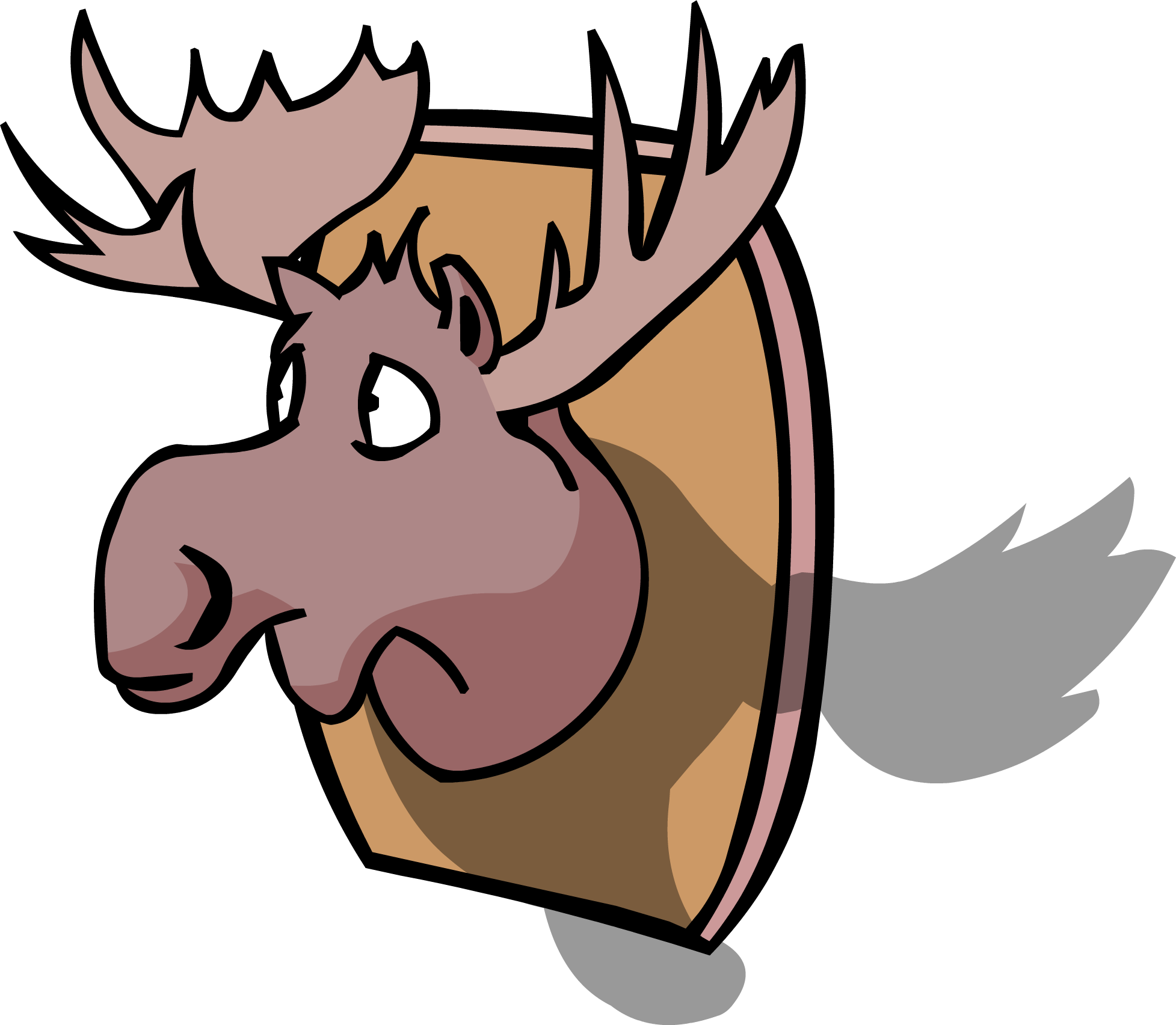 Moose horns