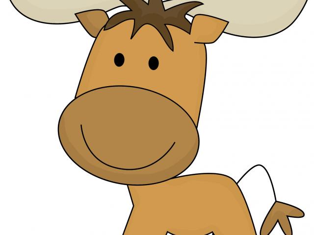 Free download clip art. Moose clipart lady