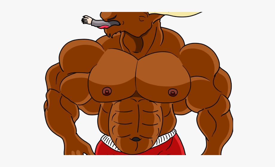 moose clipart muscle