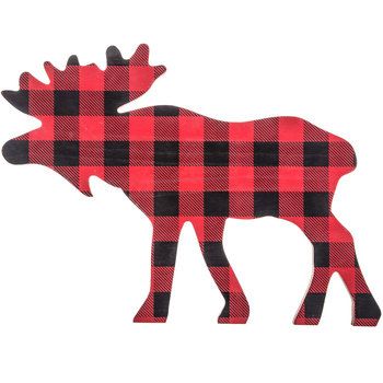 Moose clipart plaid. Free download clip art
