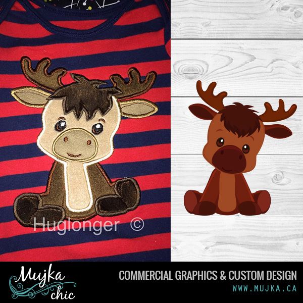 moose clipart thank you