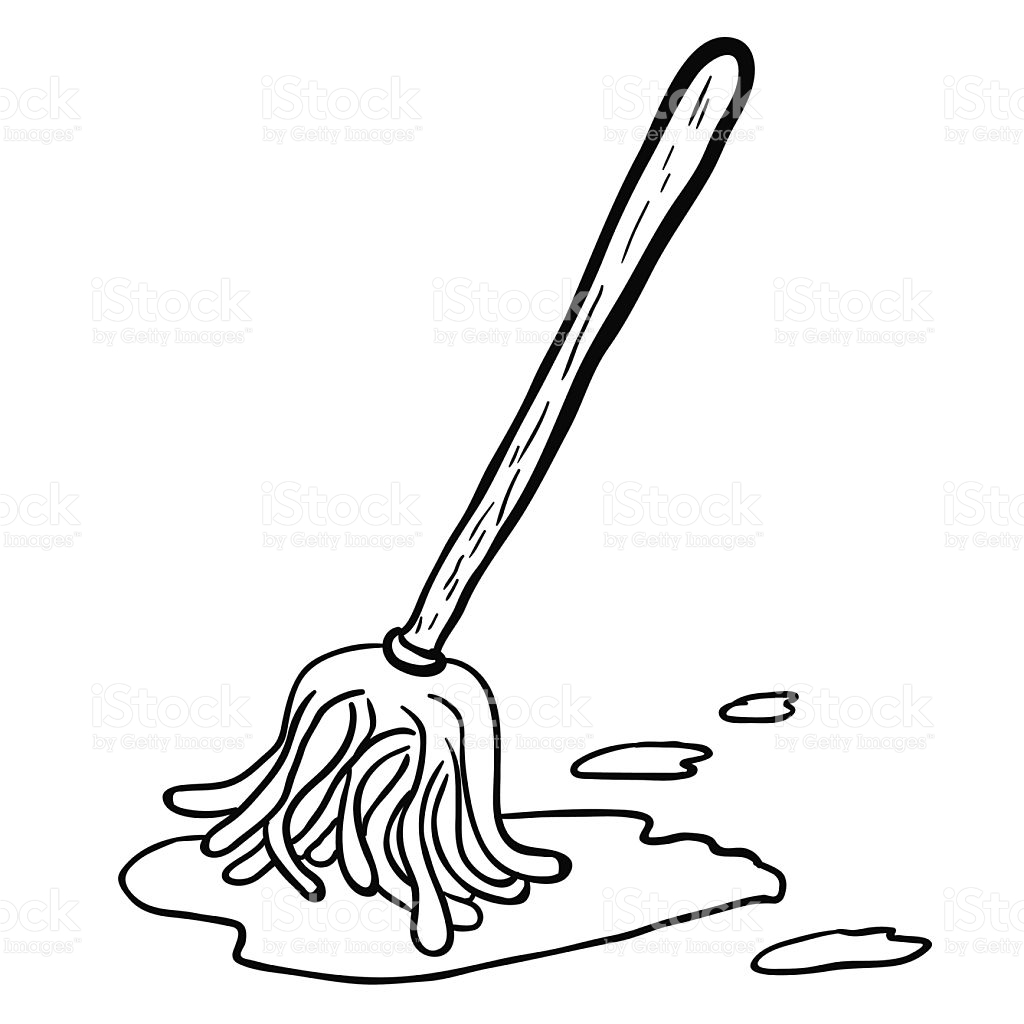 Mop clipart simple, Mop simple Transparent FREE for download on