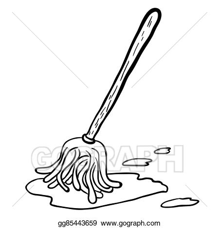mop clipart water use