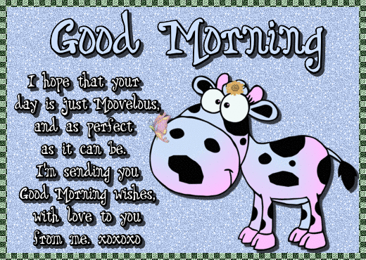 Morning clipart moring. Have a moovelous day