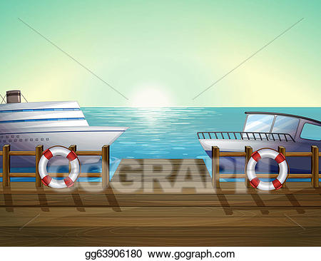 Morning clipart morning view. Vector stock a of