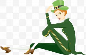 Morning clipart part day. Saint patrick s irish