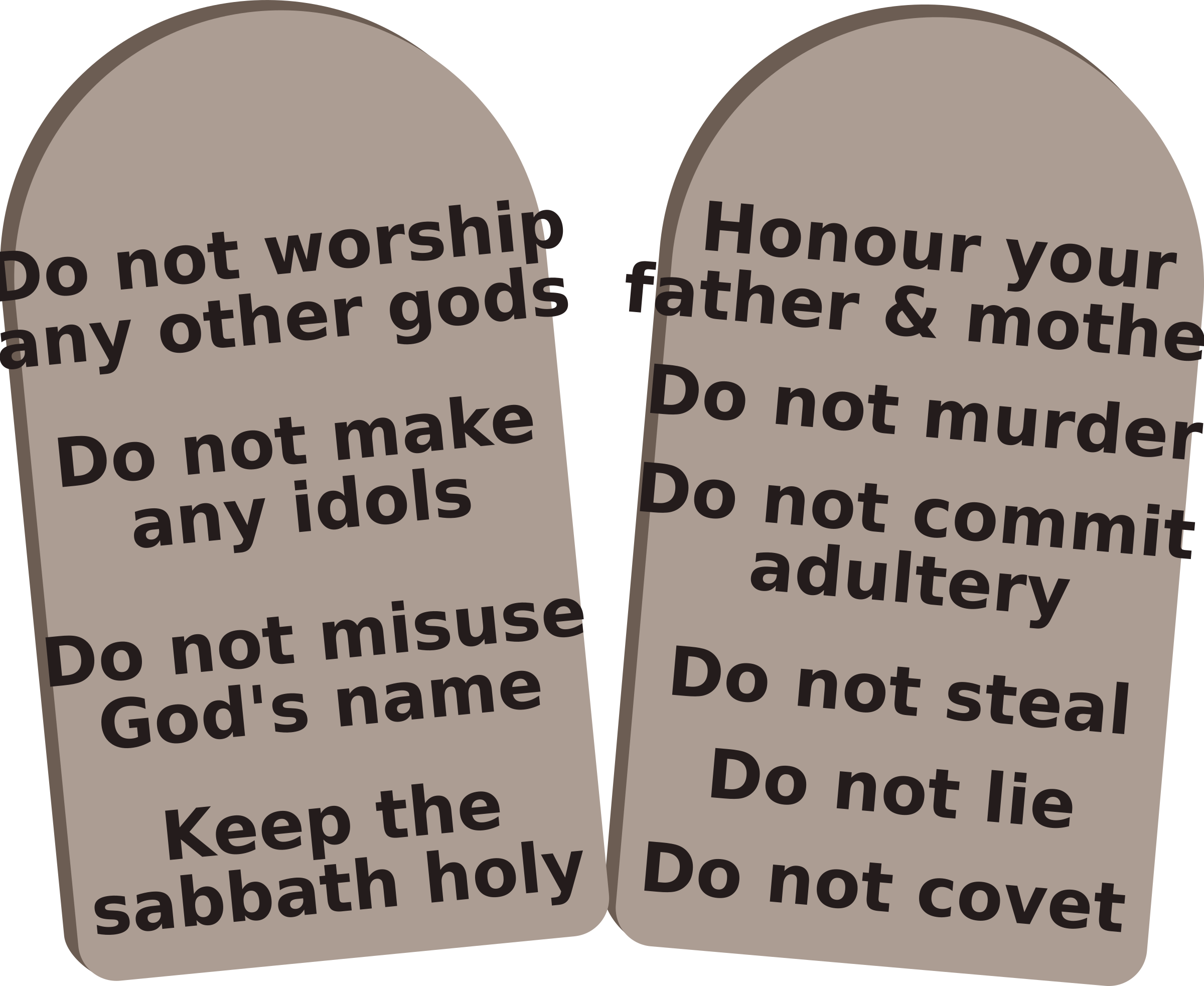 passover clipart ten commandment moses