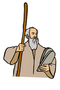 Moses clipart. Clip art plagues in