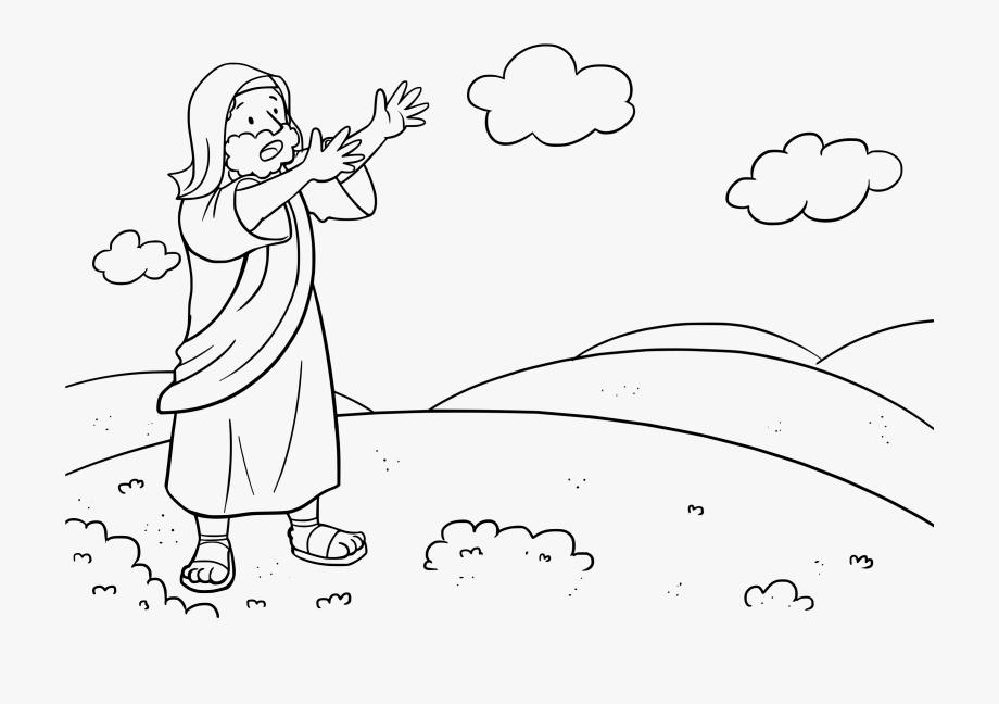Moses clipart black and white. God creating animals snake
