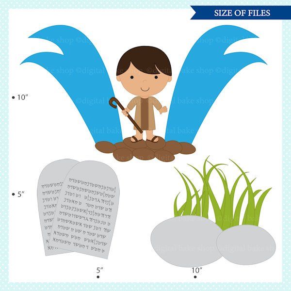 Moses clipart christianity. Bible characters christian clip