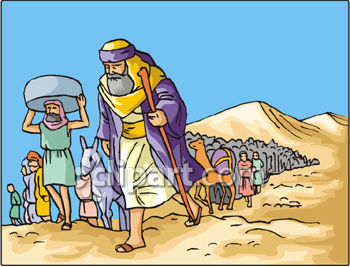 moses clipart desert