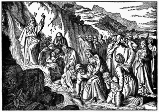 moses clipart desert