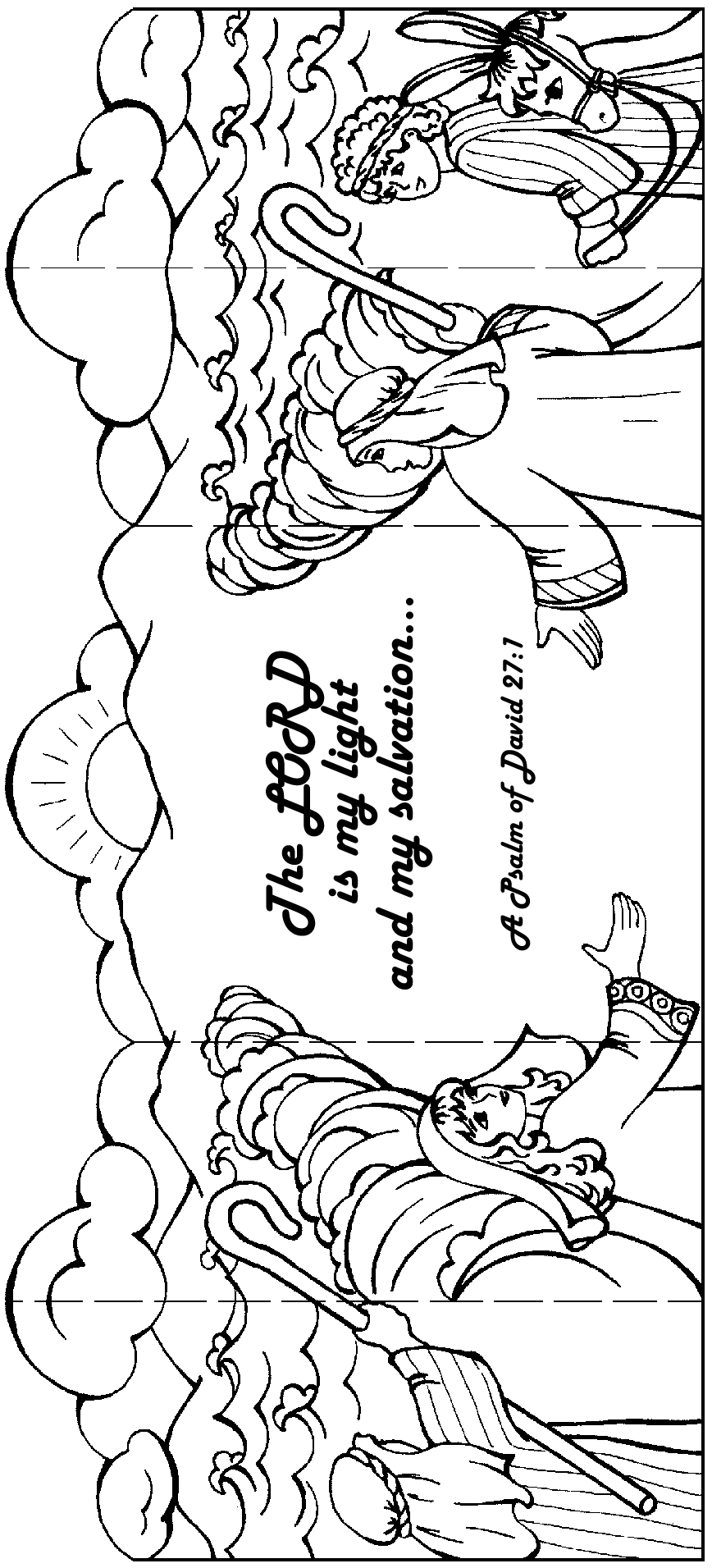 Moses clipart outline. Card the lord is