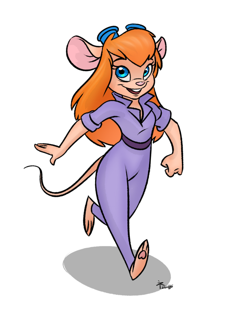 Uncle clipart tia. Gadget hackwrench jan by